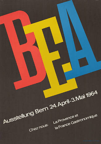 BEA, Ausstellung Bern