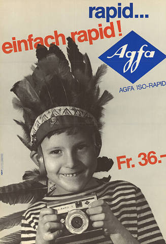 Rapid… einfach rapid! Agfa, Fr. 36.–