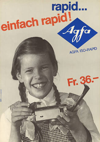 Rapid… einfach rapid! Agfa, Fr. 36.–
