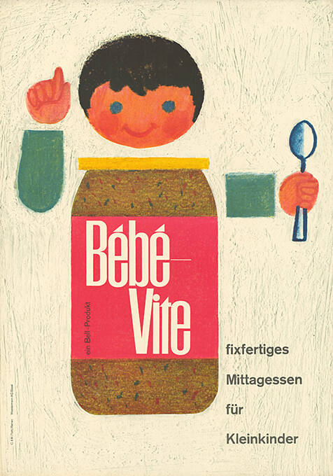 Bébé-Vite, Fixfertiges Mittagessen für Kleinkinder