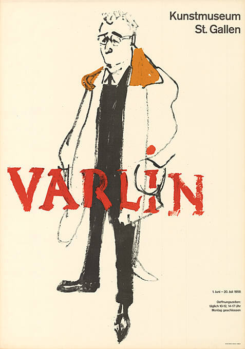 Varlin, Kunstmuseum St. Gallen