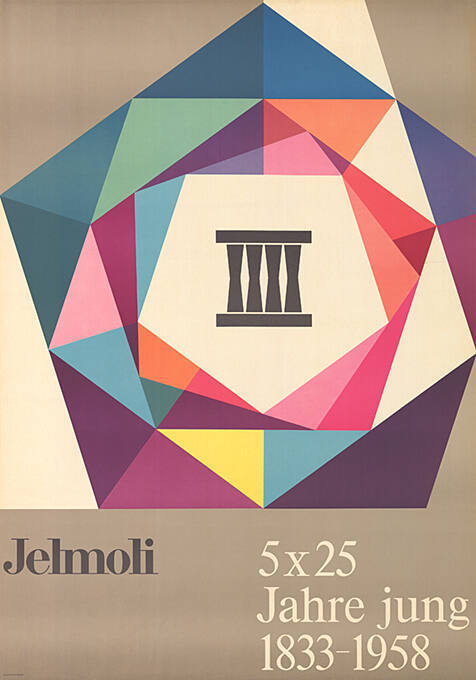 Jelmoli, 5×25 Jahre jung, 1833–1958