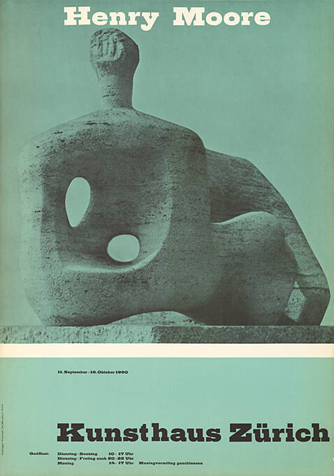 Henry Moore, Kunsthaus Zürich