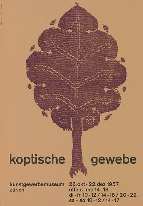 Koptische Gewebe, Kunstgewerbemuseum Zürich