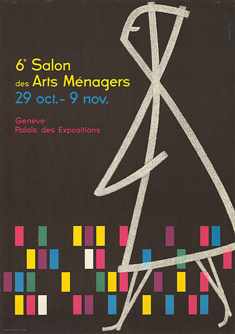 6’ Salon des Arts Ménagers, Palais des Expositions, Genève