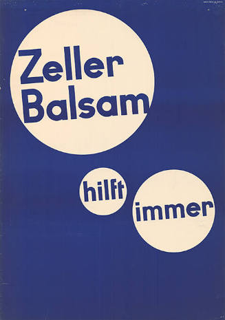 Zeller Balsam, hilft immer