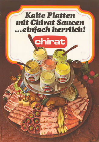 Kalte Platten mit Chirat Saucen …einfach herrlich! Chirat