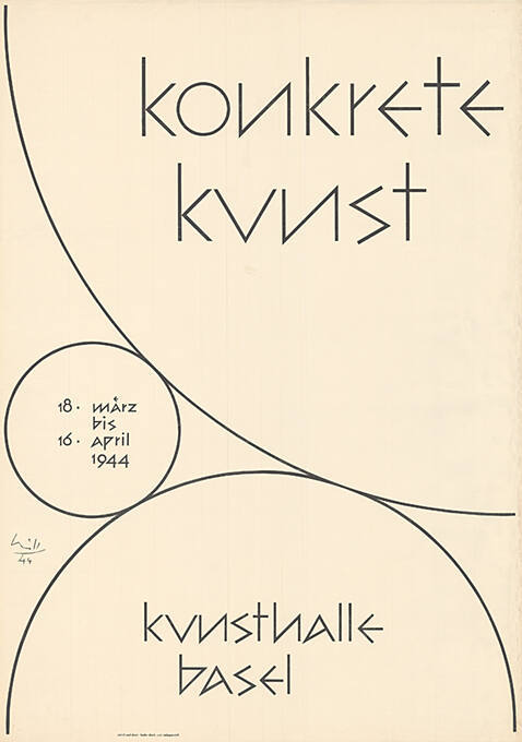 Konkrete Kunst, Kunsthalle Basel