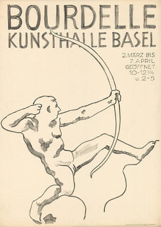 Bourdelle, Kunsthalle Basel