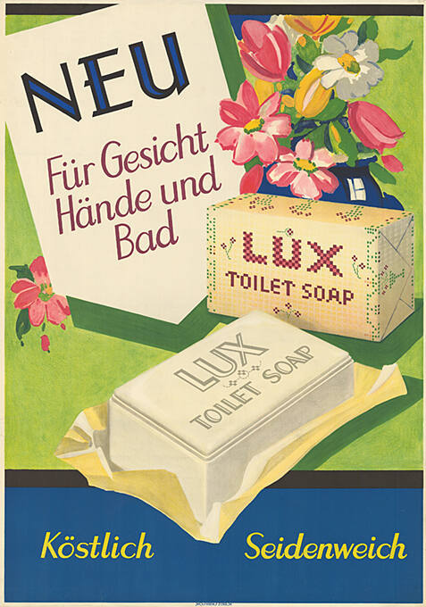 Neu für Gesicht Hände und Bad, Lux Toilet Soap, Köstlich Seidenweich