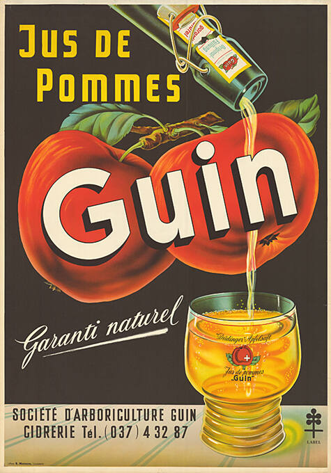 Guin, Jus de pommes