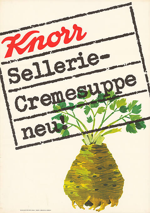 Knorr Sellerie-Cremesuppe, neu!