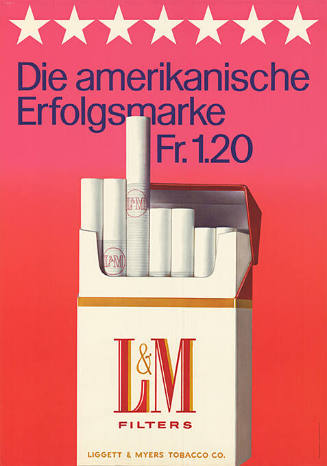 L&M, Die amerikanische Erfolgsmarke Fr. 1.20