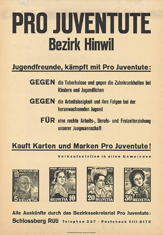 Pro Juventute, Bezirk Hinwil