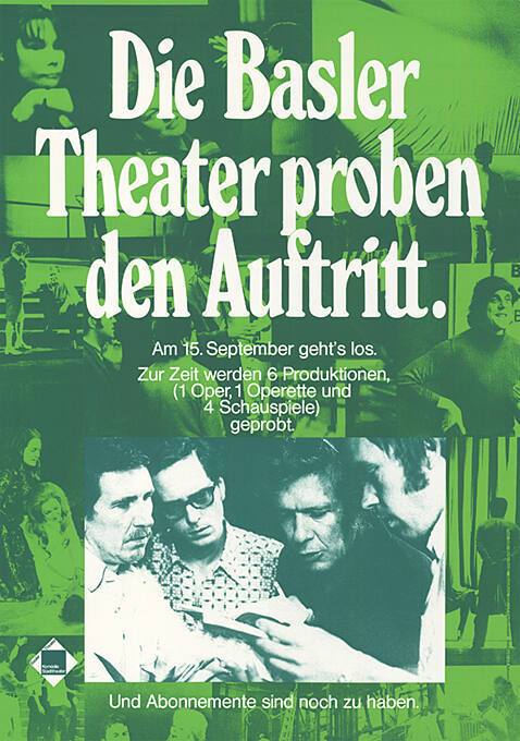 Die Basler Theater proben den Auftritt.