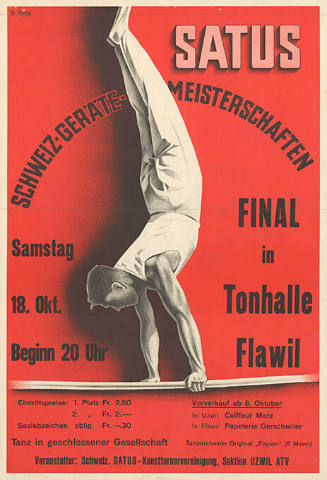 Satus, Schweiz. Geräte-Meisterschaften, Final in Tonhalle Flawil