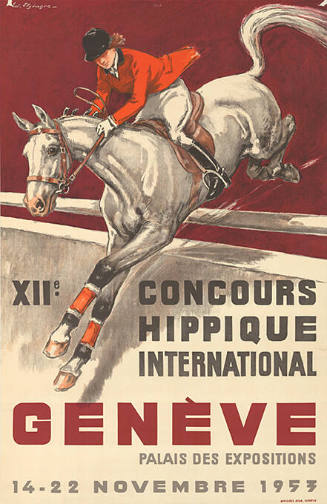 XIIᵉ Concours Hippique International, Genève, Palais des Expositions