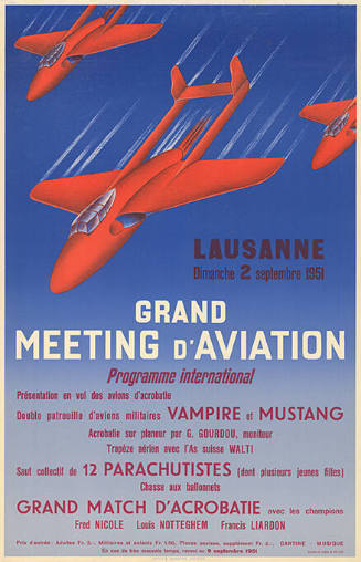 Grand Meeting d’Aviation, Lausanne