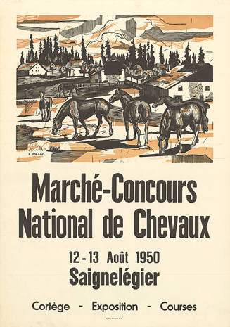 Marché-Concours, National de Chevaux, Saignelégier