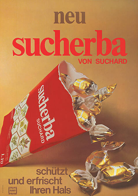 Neu sucherba von Suchard, schützt und erfrischt Ihren Hals