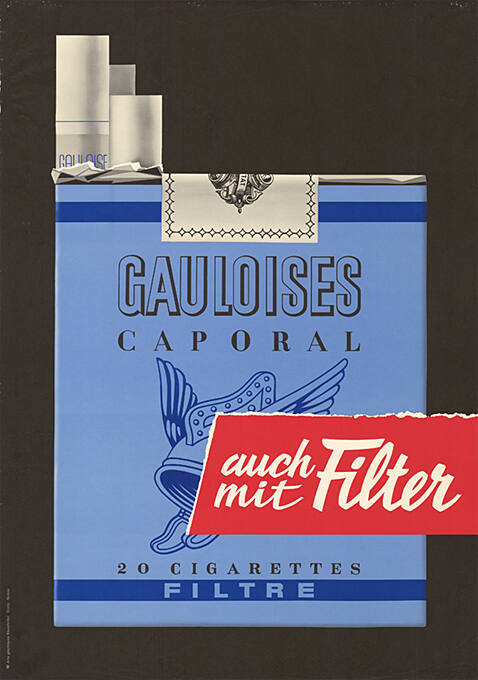 Gauloises Caporal, auch mit Filter