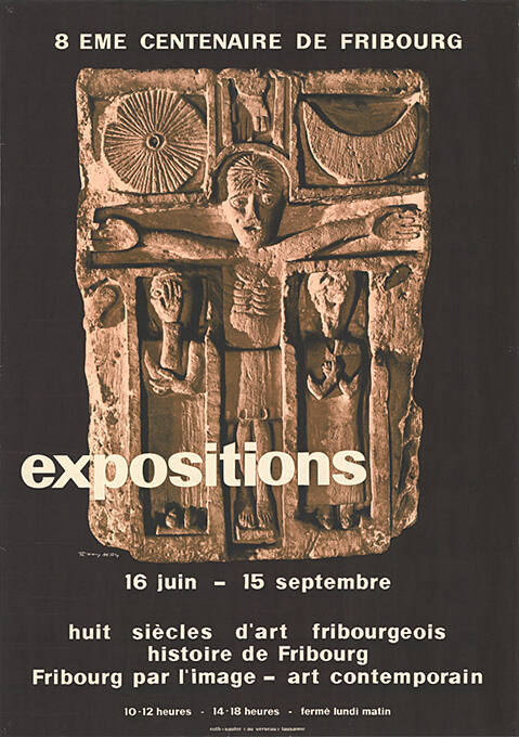 8 ème centenaire de Fribourg, Expositions