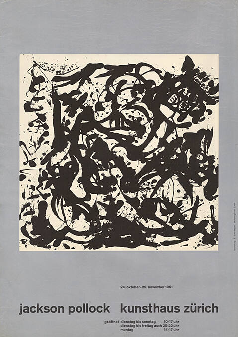 Jackson Pollock, Kunsthaus Zürich