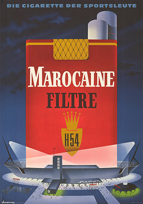 Die Cigarette der Sportsleute, Marocaine Filtre