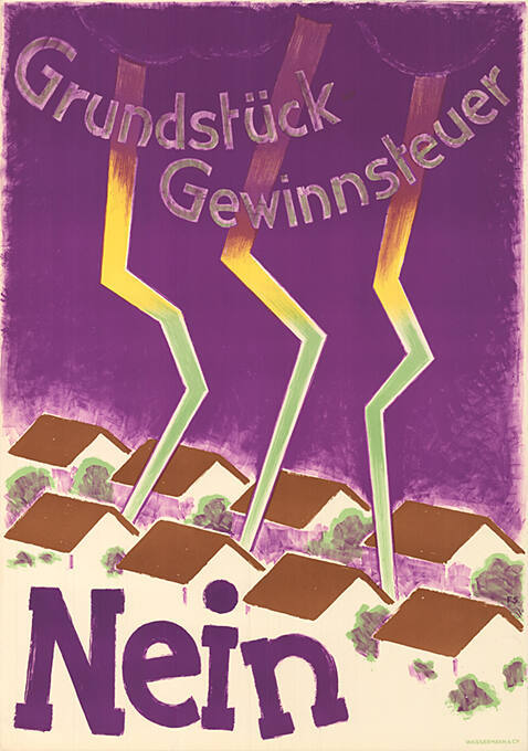 Grundstück-Gewinnsteuer Nein