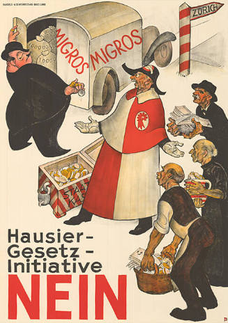 Hausier-Gesetz-Initiative Nein