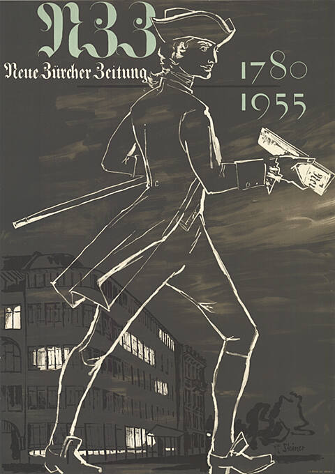 NZZ, Neue Zürcher Zeitung, 1780–1955