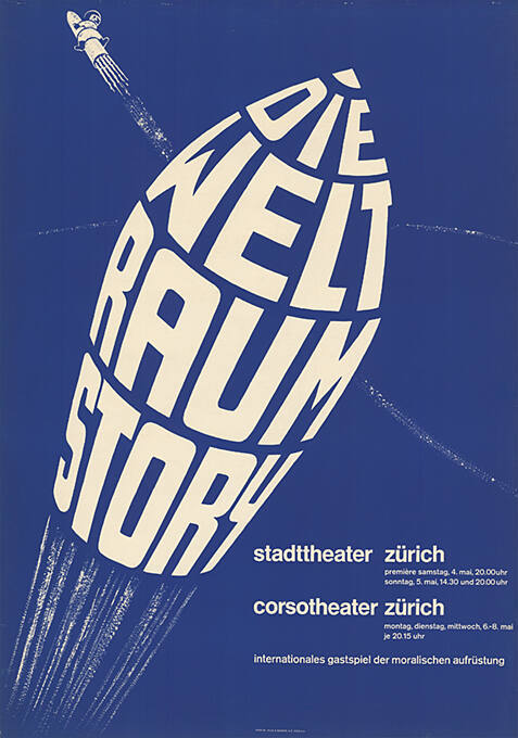 Die Weltraumstory, Stadttheater und Corsotheater Zürich