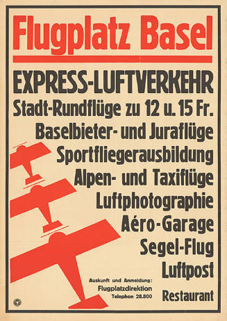 Flugplatz Basel, Express-Luftverkehr