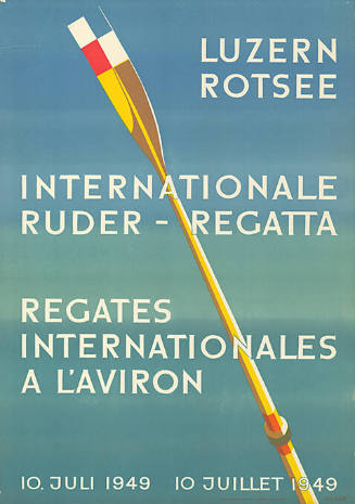 Luzern Rotsee, Internationale Ruder-Regatta