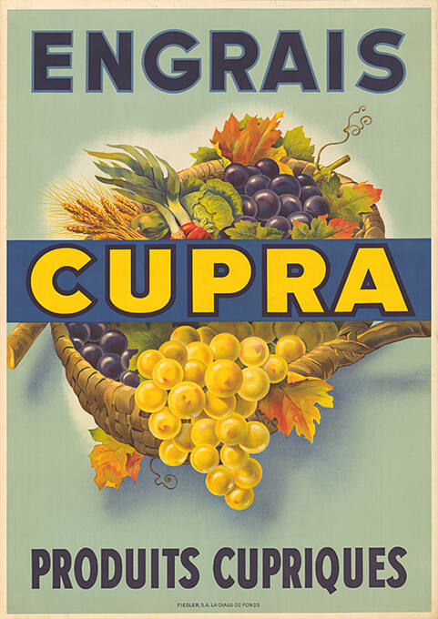 Engrais Cupra, Produits cupriques