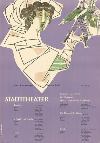 Juni-Festwochen Zürich 1950, Stadttheater