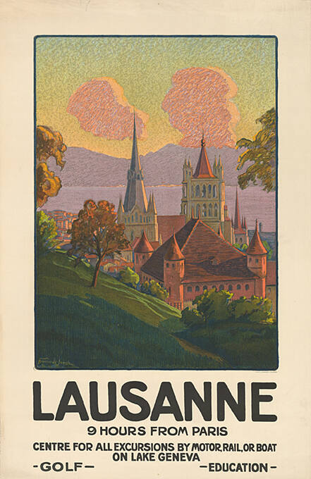 Lausanne, 9 hours from Paris