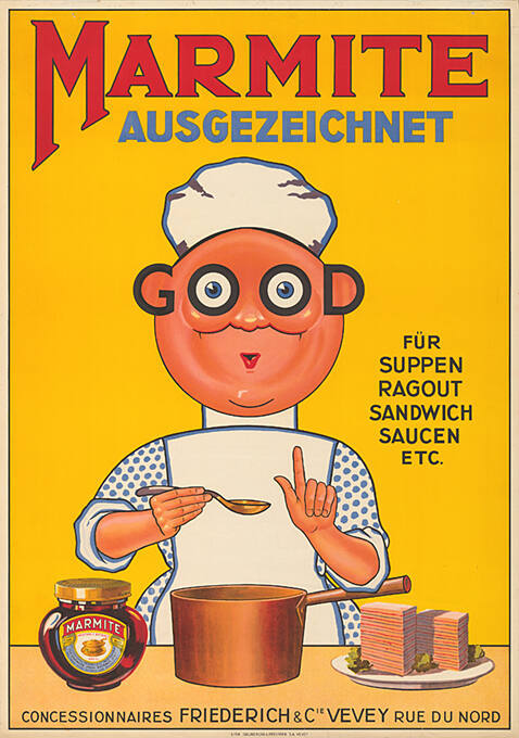 Marmite ausgezeichnet, Für Suppen, Ragout, Sandwich, Saucen, etc.