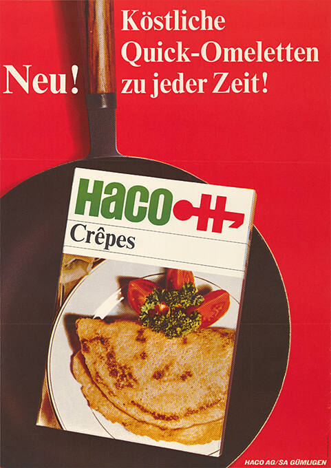 Neu! Köstliche Quick-Omeletten zu jeder Zeit! Haco, Crêpes