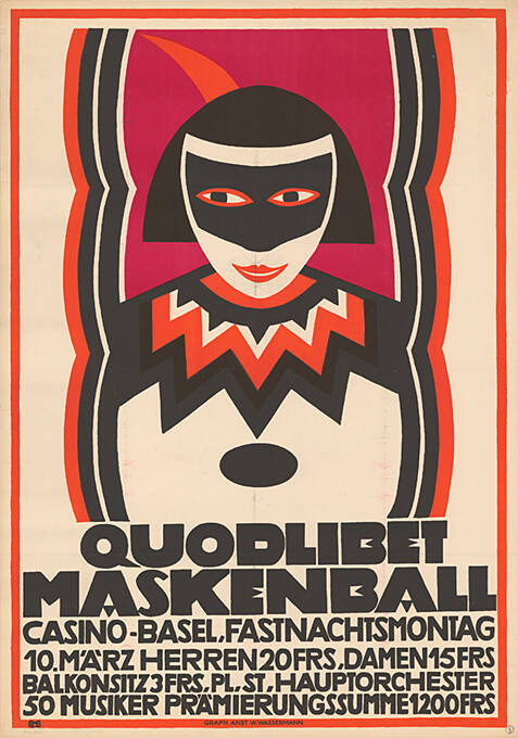 Quodlibet Maskenball, Casino Basel