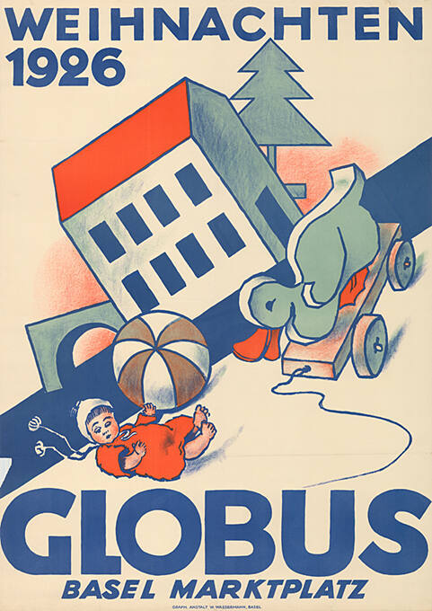 Weihnachten 1926, Globus, Basel