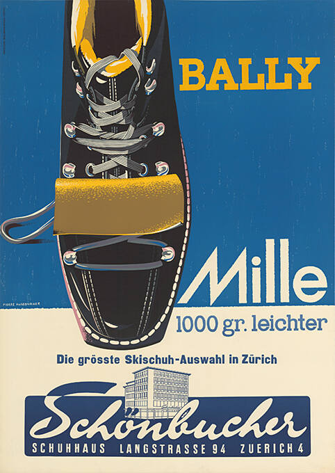 Bally Mille, 1000 gr. leichter, Schönbucher