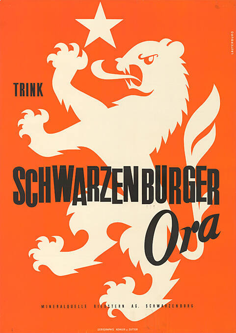 Trink Schwarzenburger Ora