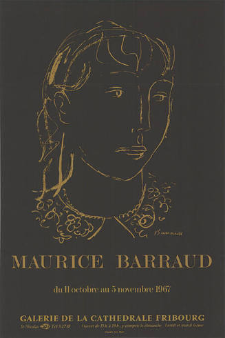 Maurice Barraud, Galerie de la Cathedrale Fribourg