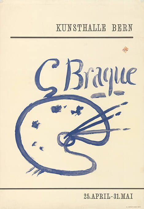 G. Braque, Kunsthalle Bern