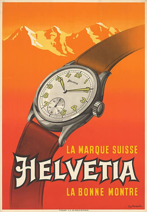 La marque suisse, Helvetia, la bonne montre