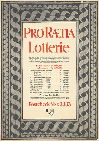 Pro Raetia Lotterie