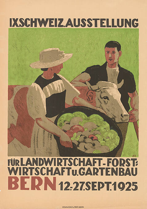 IX. Schweizerische Ausstellung für Landwirtschaft, Forstwirtschaft u. Gartenbau, Bern