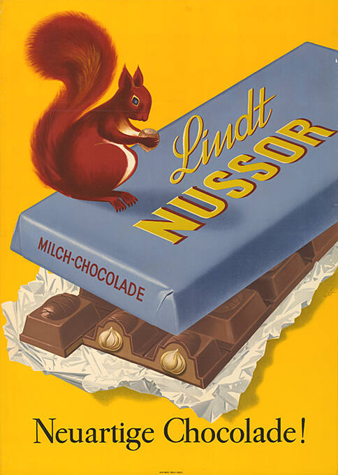 Lindt Nussor, Neuartige Chocolade!