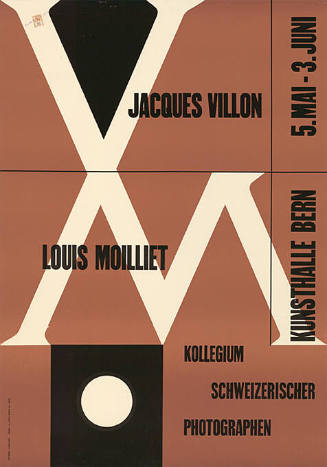 Jacques Villon, Louis Moilliet, Kollegium schweizerischer Photographen, Kunsthalle Bern